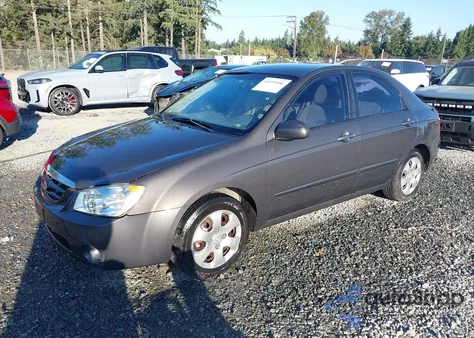 2006 Kia Spectra Ex/Lx/Sx z USA, uszkodzony, nr VIN KNAFE121065306602